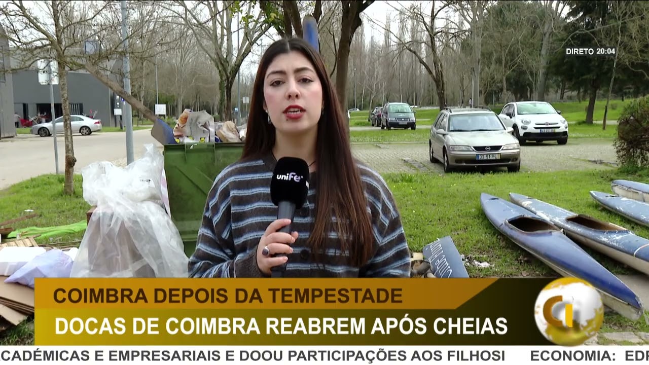 DI | UM MÊS APÓS CHEIAS EM COIMBRA, PREJUÍZOS AINDA ESTÃO A SER AVALIADOS