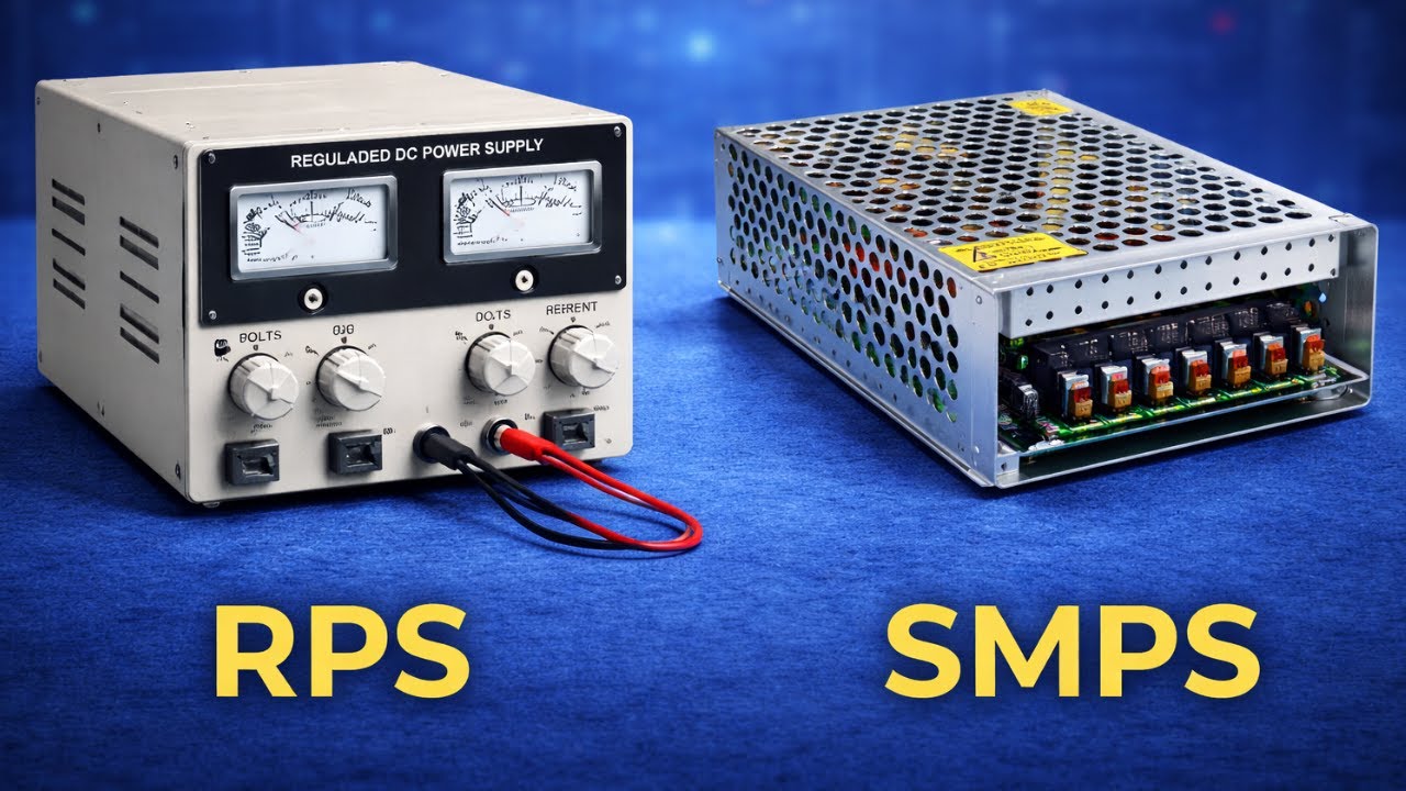 SMPS और RPS क्या होता हैं?| Power Supply Difference | AC to DC Converter 