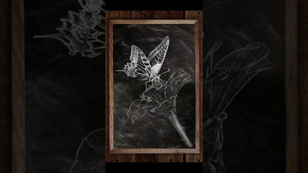 Эффект рисунка мелом.  #photoshop#creative#design#artphoto#tutorial #photoshoptutorial#chalkeffect