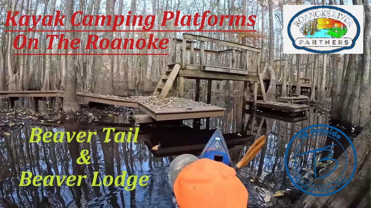 Kayak Camping Platforms on the Roanoke River