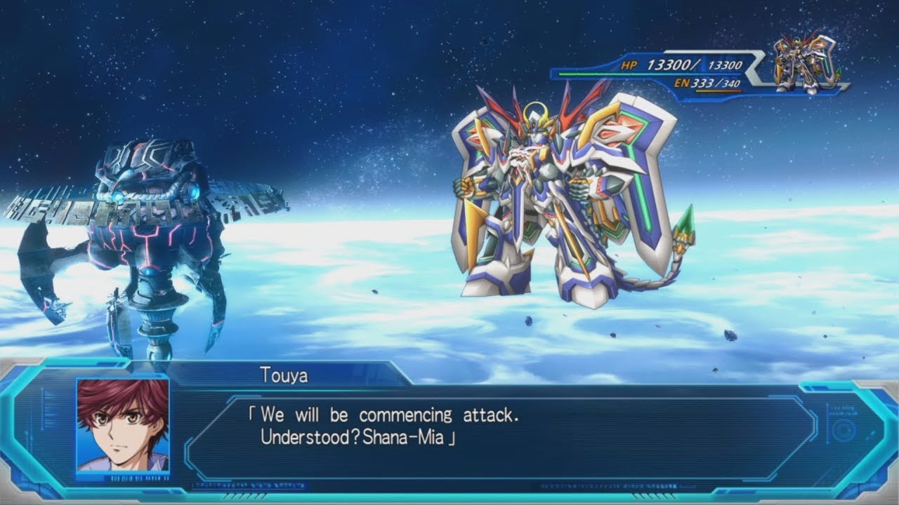 Super Robot Wars OG Moon Dwellers - Granteed Draconius Attacks