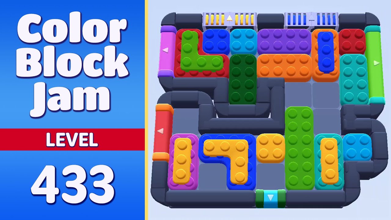 Color Block Jam Level 433 | Every Puzzle Solved! 🎯
