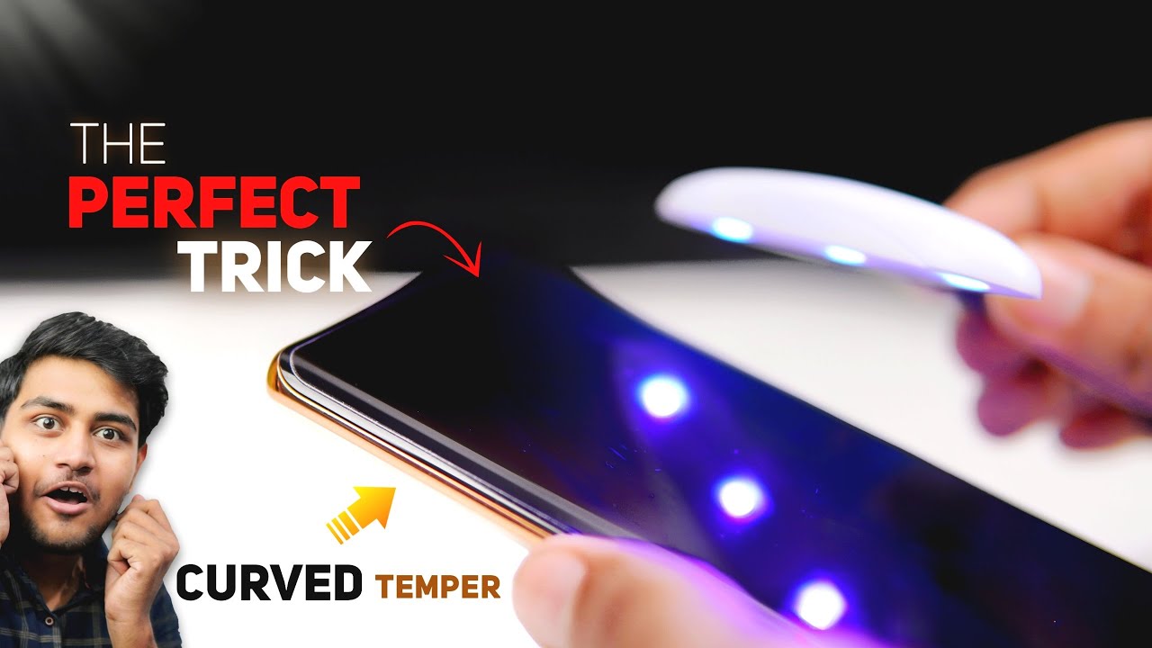 I applied UV Tempered Glass...THE BEST WAY 🤩
