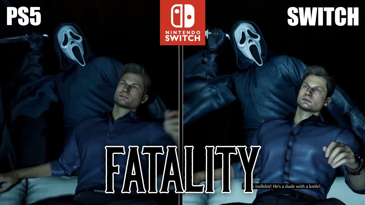 Ghostface FINISHER - Mortal Kombat 1 | Nintendo Switch vs PS5