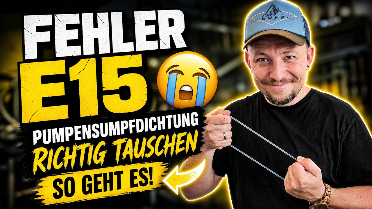 Pumpensumpfdichtung tauschen Geschirrspüler - so geht es!