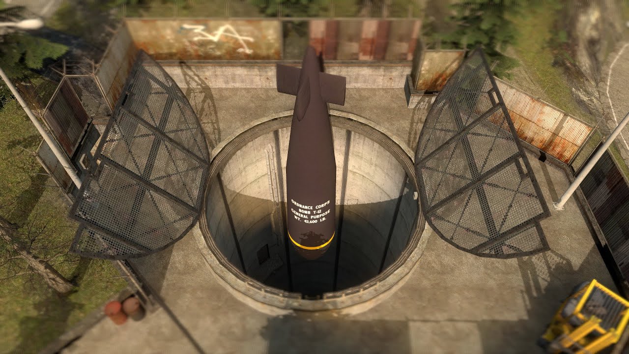 旧ソ連のミサイルサイロに爆弾落としてみた