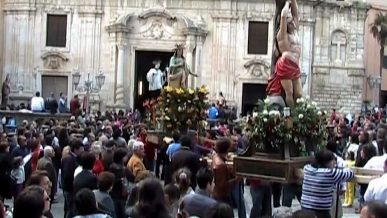 Bisacquino  Festa Del Crocifisso 3 Maggio 2009. Video By Carl Campisi