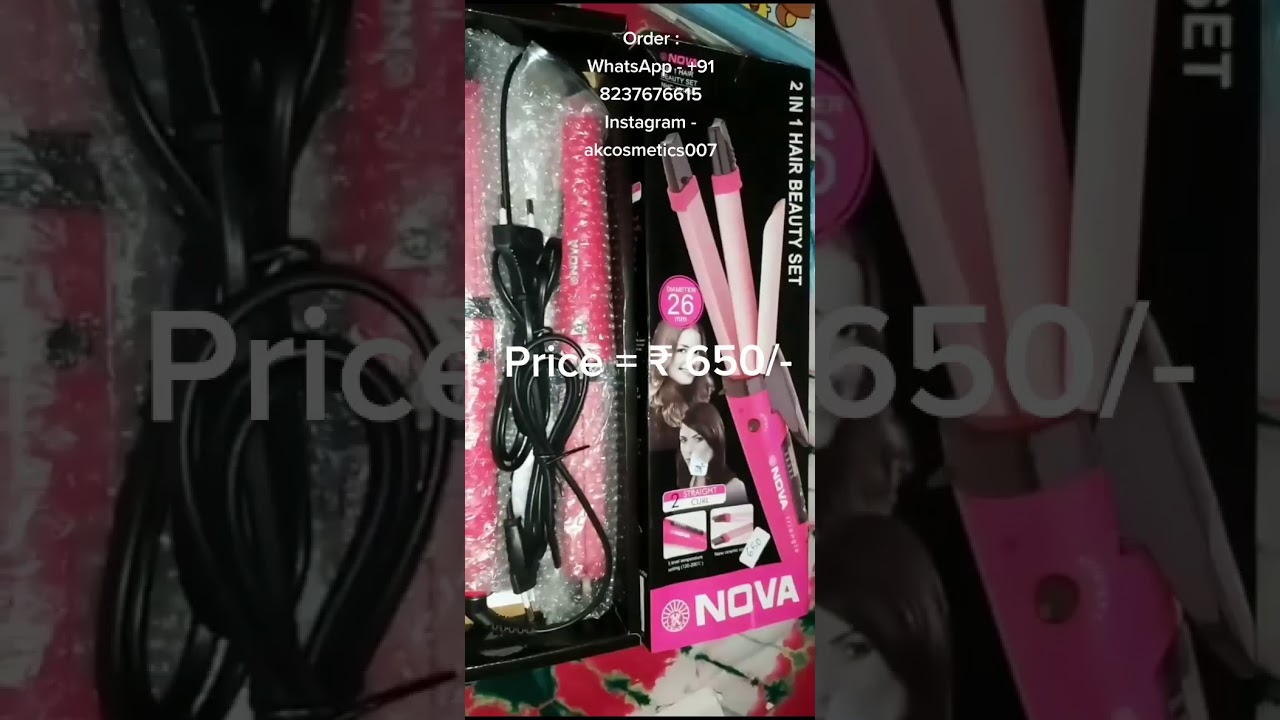 Nova - 2 in 1 Hair Beauty Set