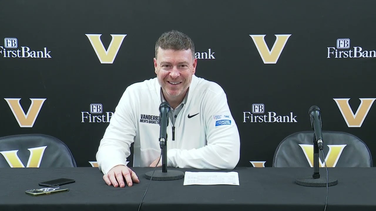 Vanderbilt Men's Basketball - Kentucky Postgame - Mark Byington