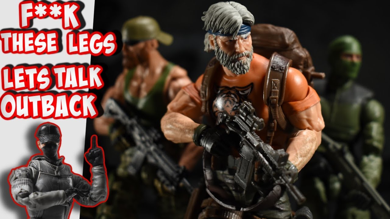GI Joe classified Outback Review With messed up legs