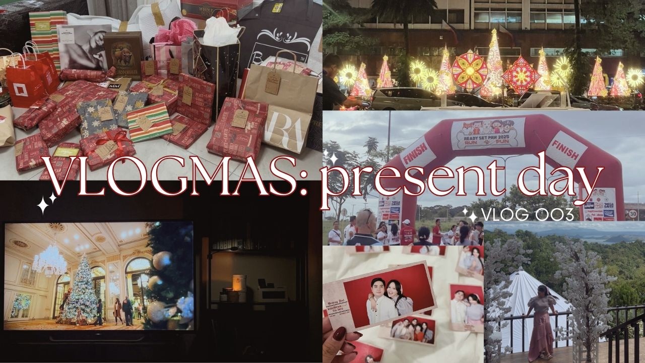 VLOGMAS | present day but late lol | Christmas shopping, typhoid, simbang gabi & holiday festivities
