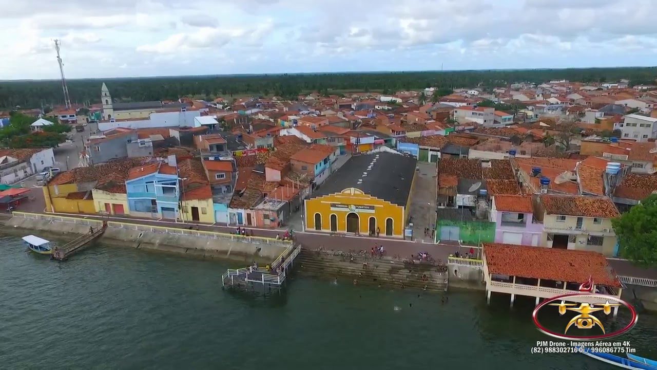 Piaçabuçu - Rio São Francisco - Alagoas Brasil - DJI Phanto 3 Professional 4K