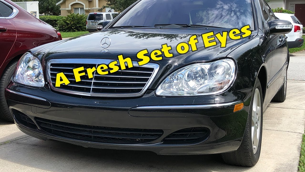 Новые HID для Mercedes S500