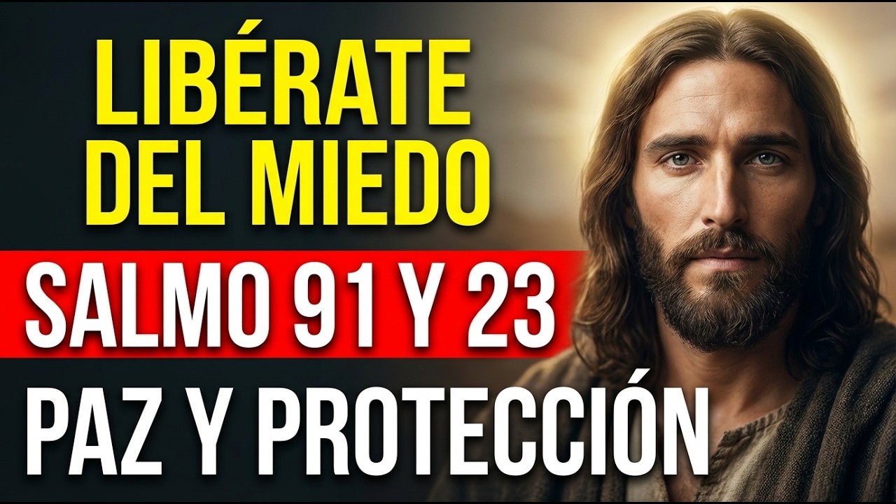 🛡️ ORACIÓN PODEROSA: Salmo 91 y 23 Para Liberarte del Temor, Proteger tu Mente y Vivir en Paz 🕊️