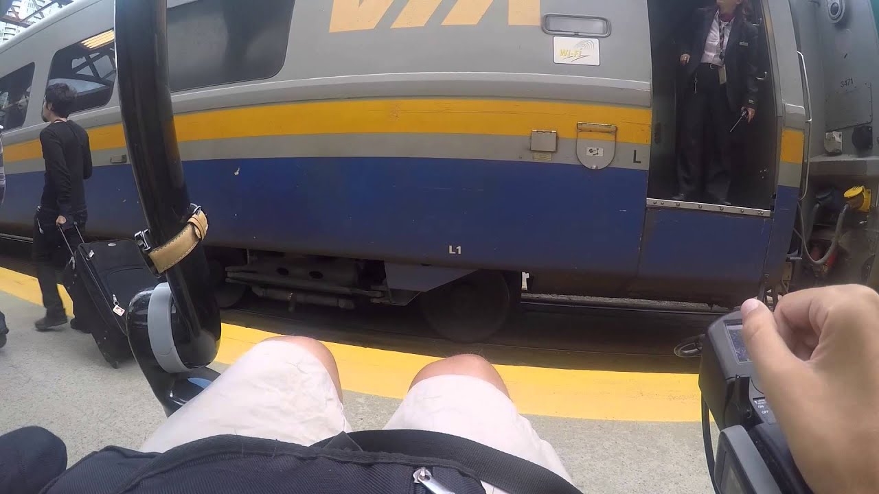 Wheelchair User Getting On & Off Train
