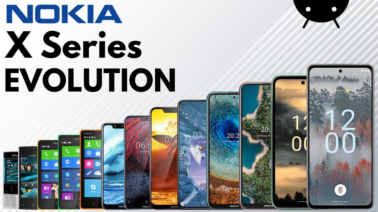 Evolution of Nokia X series Phones (2009 - 2025)