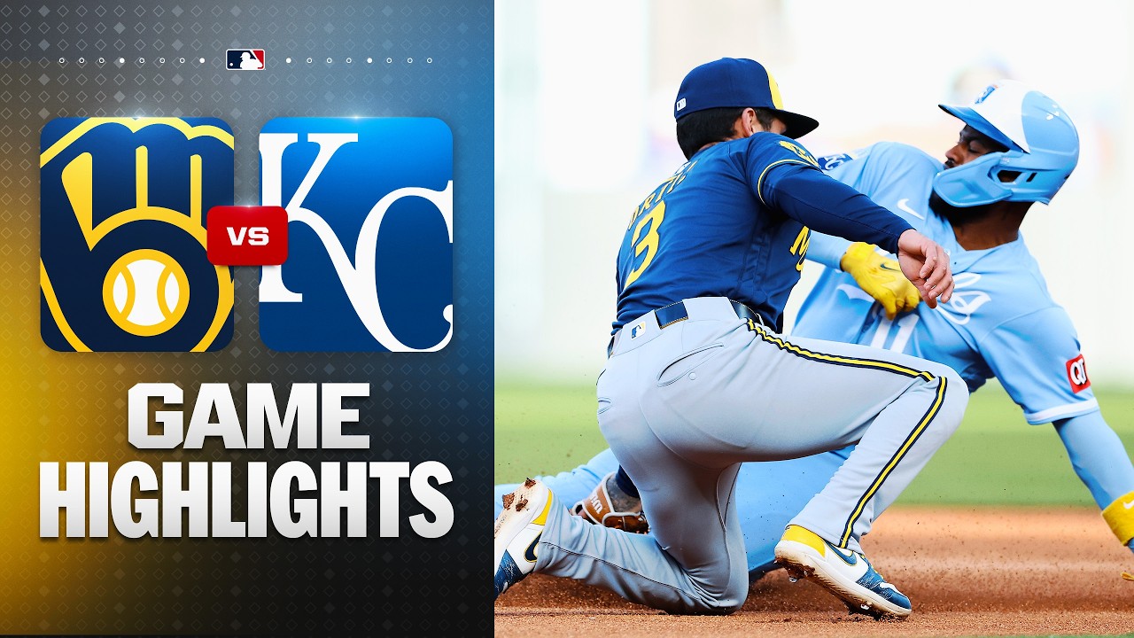 Brewers kontra Royals &ndash; najważniejsze momenty meczu nr 2 (4.04.2026) | Najważniejsze momenty MLB