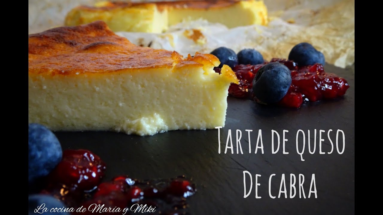 TARTA DE QUESO DE CABRA | Cremosa y deliciosa 🤤