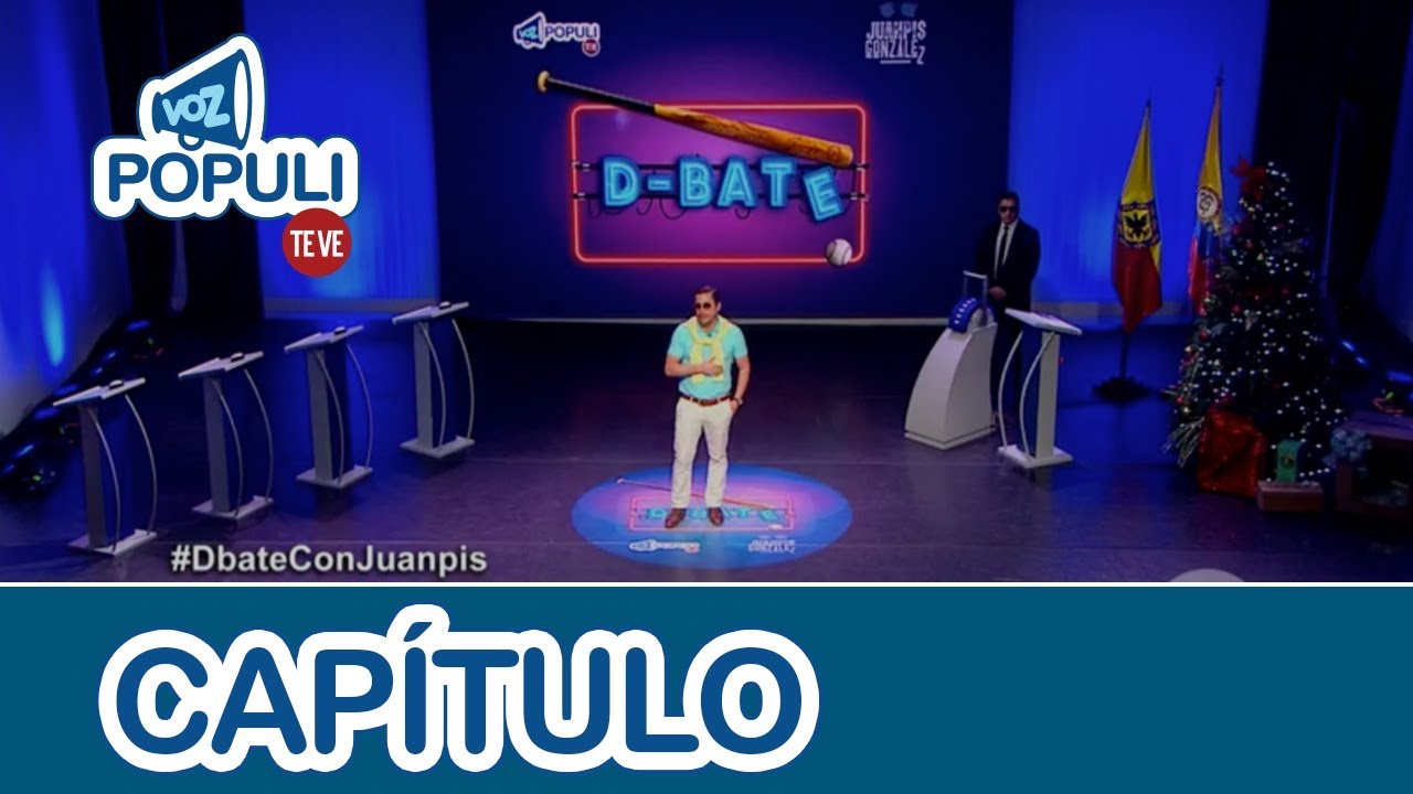 Juanpis Gonz&aacute;lez en el gran D-Bate a la alcald&iacute;a de Bogot&aacute;