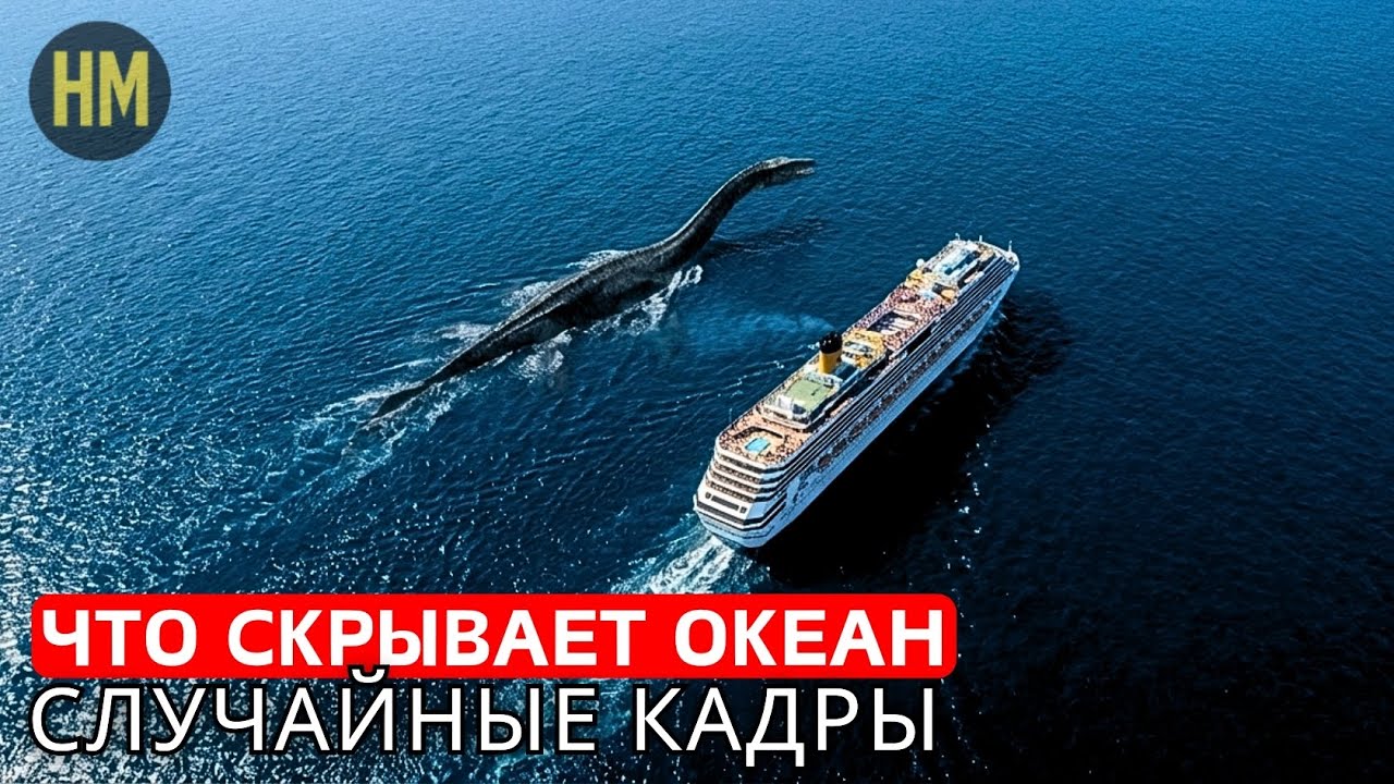 Этот Видеоролик ТРУДНО ПОВЕРИТЬ, Но То, Что Этот ДРОН Снял в ОКЕАНЕ, Вызовет у Вас КОШМАРЫ