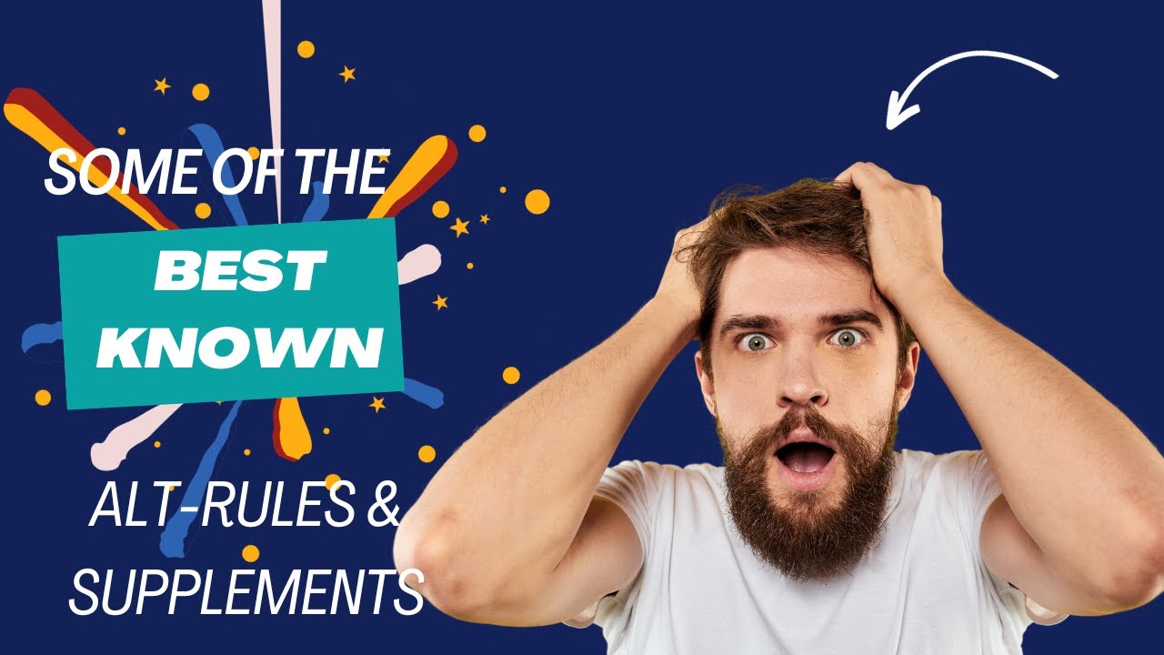 Jumpchain Alt-Rules & Supplements