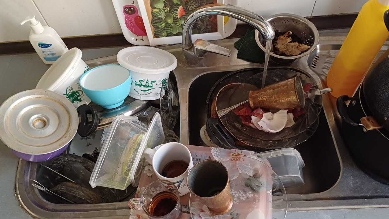 Daily Dishwashing ASMR Routine | Sink Reset
