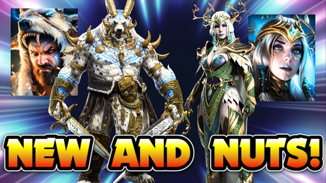 INSANE NEW CHAMPIONS IN NEXT UPDATE! ARNE THE WHITE AND VESTELE RIVERTHORN! | RAID: SHADOW LEGENDS