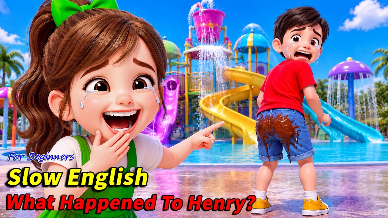 Why Was Everyone Laughing at Henry? He Never Saw It Coming! 😭🍫 | Slow English Listening Story (A2)
