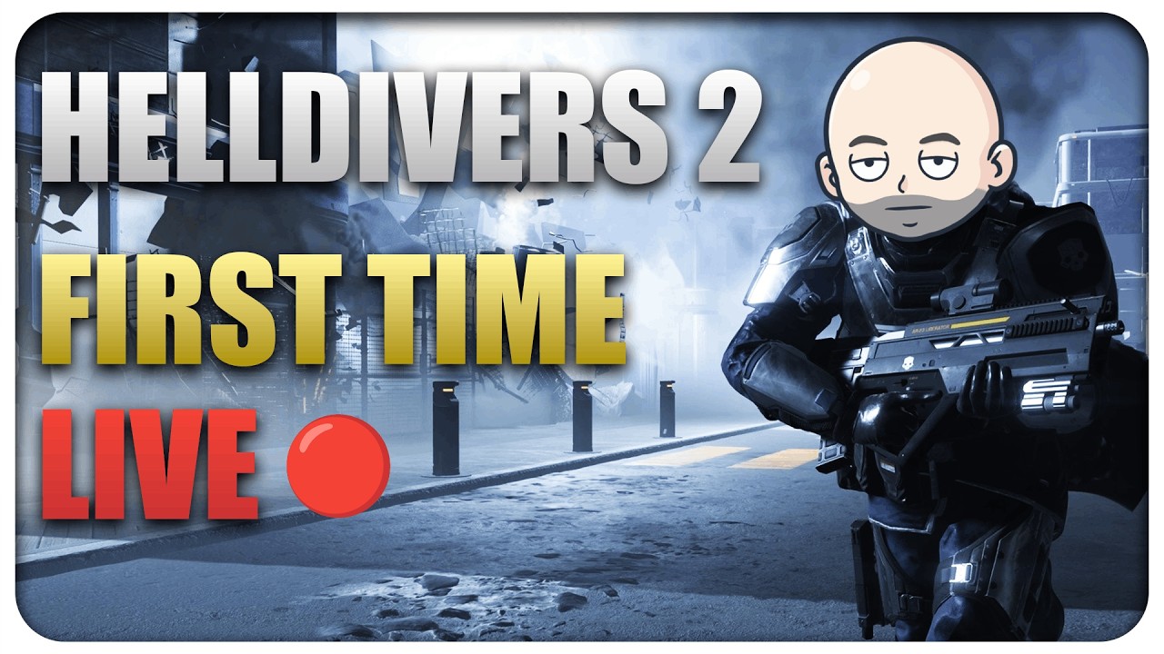 Helldivers 2 First Time Playing EVER! Come Teach Me...