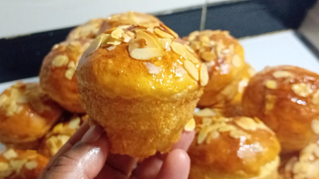 بريوش خفيف مفشفش على شكل كاب كيك بدون مجهود
