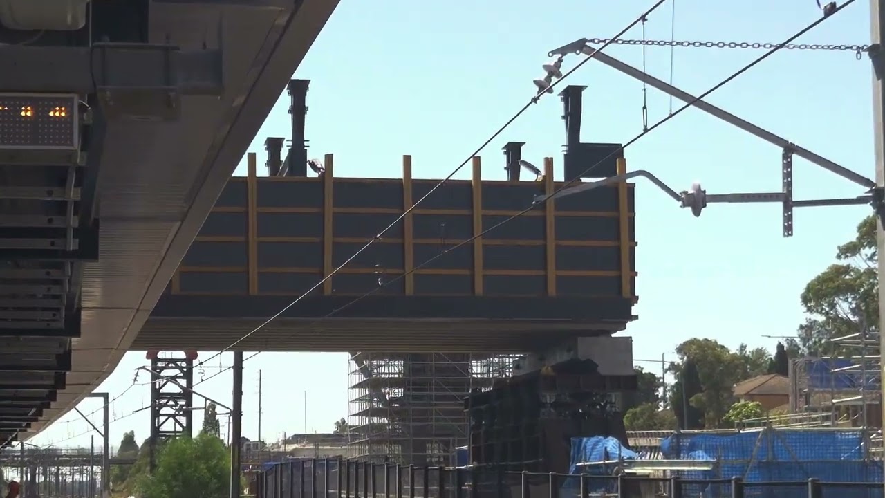 Строительство станции Сент-Мэрис в аэропорту Сиднея (Sydney Metro Airport)