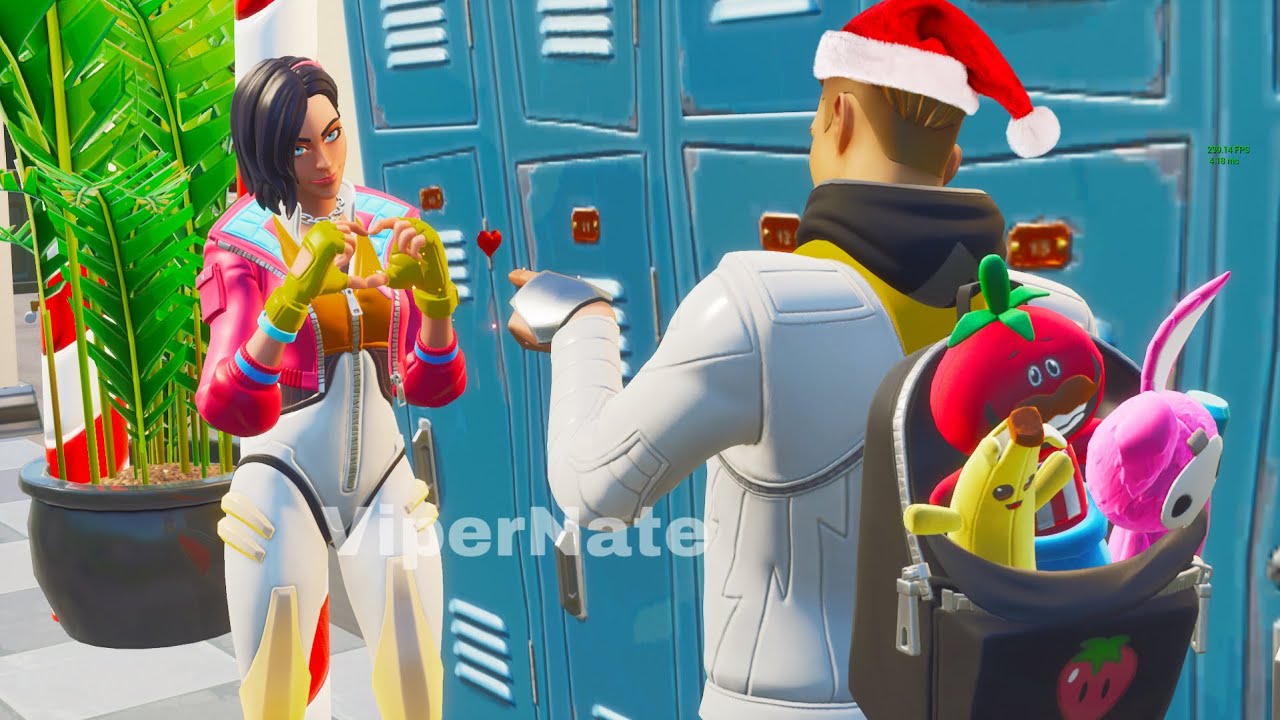 Fortnite Roleplay HIGH SCHOOL LOVE! #2 (I ASKED HER OUT!) (A Fortnite Short Film)