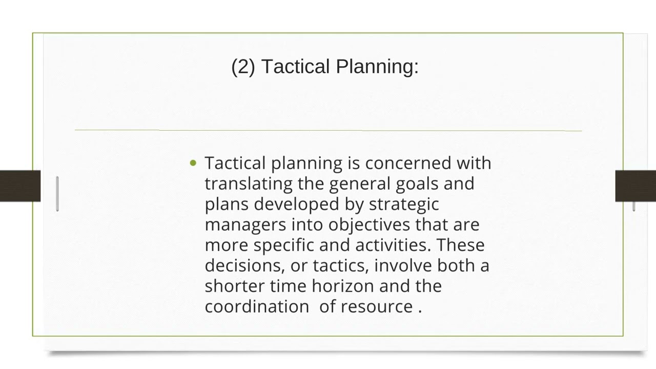 PLANNING