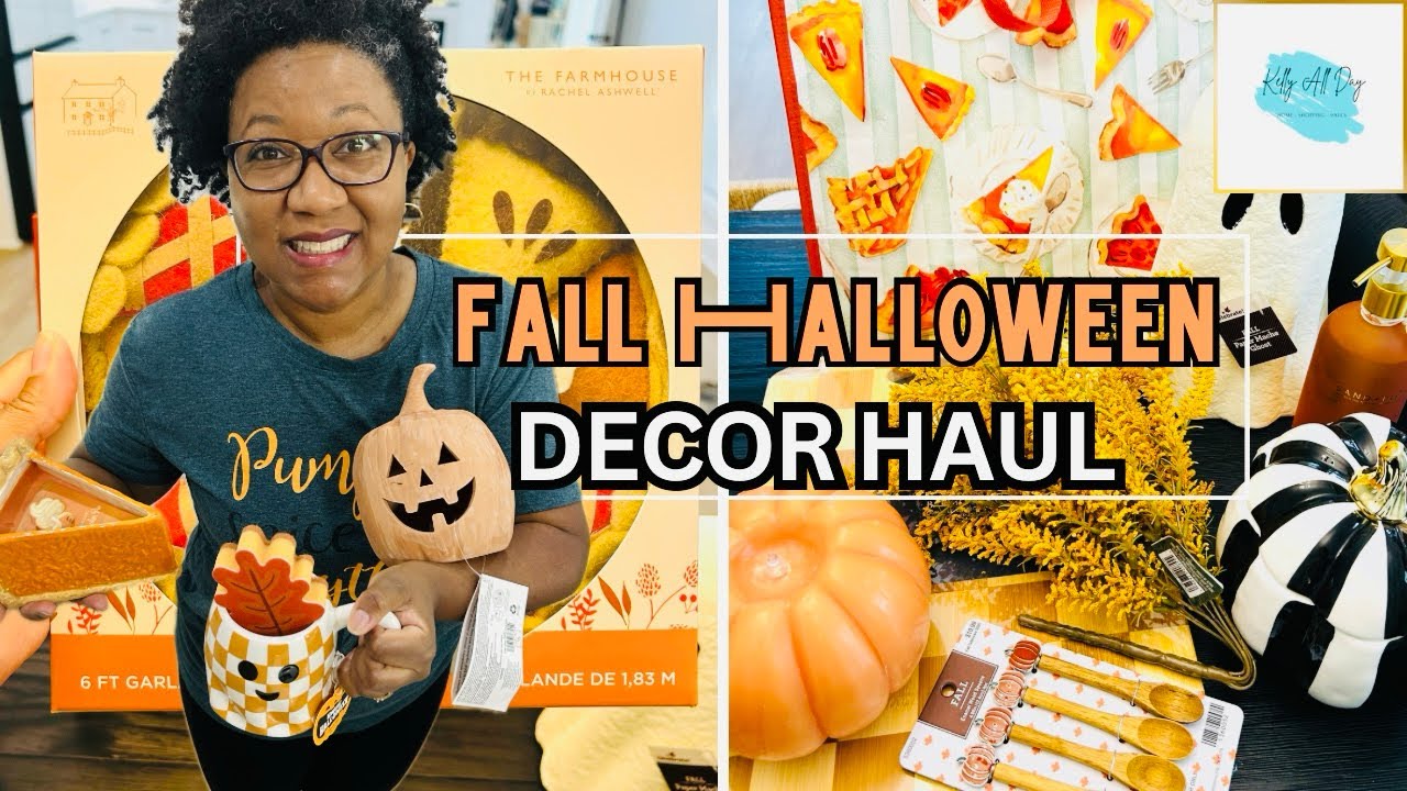 FALL AND HALLOWEEN DECOR HAUL 2025