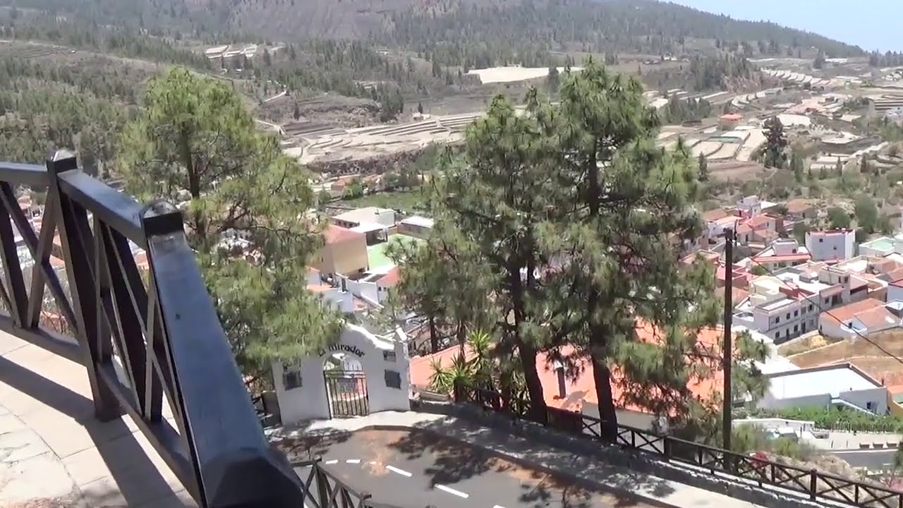 Vilaflor de Chasna desde un folelé en San Roque
