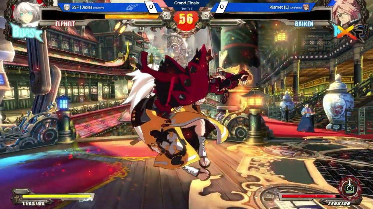 [02/28/26] #GGXrdRev2 GF: SSF|Jaxas (Elphelt) VS Kismet (Baiken)