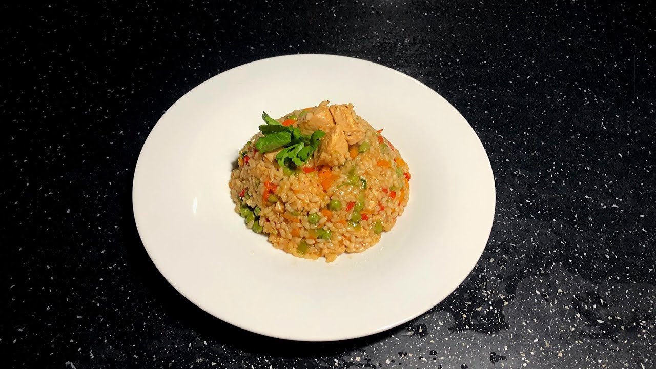 Rizoto me Perime dhe Fileto Pule | Risotto with Vegetables and Chicken Fillet