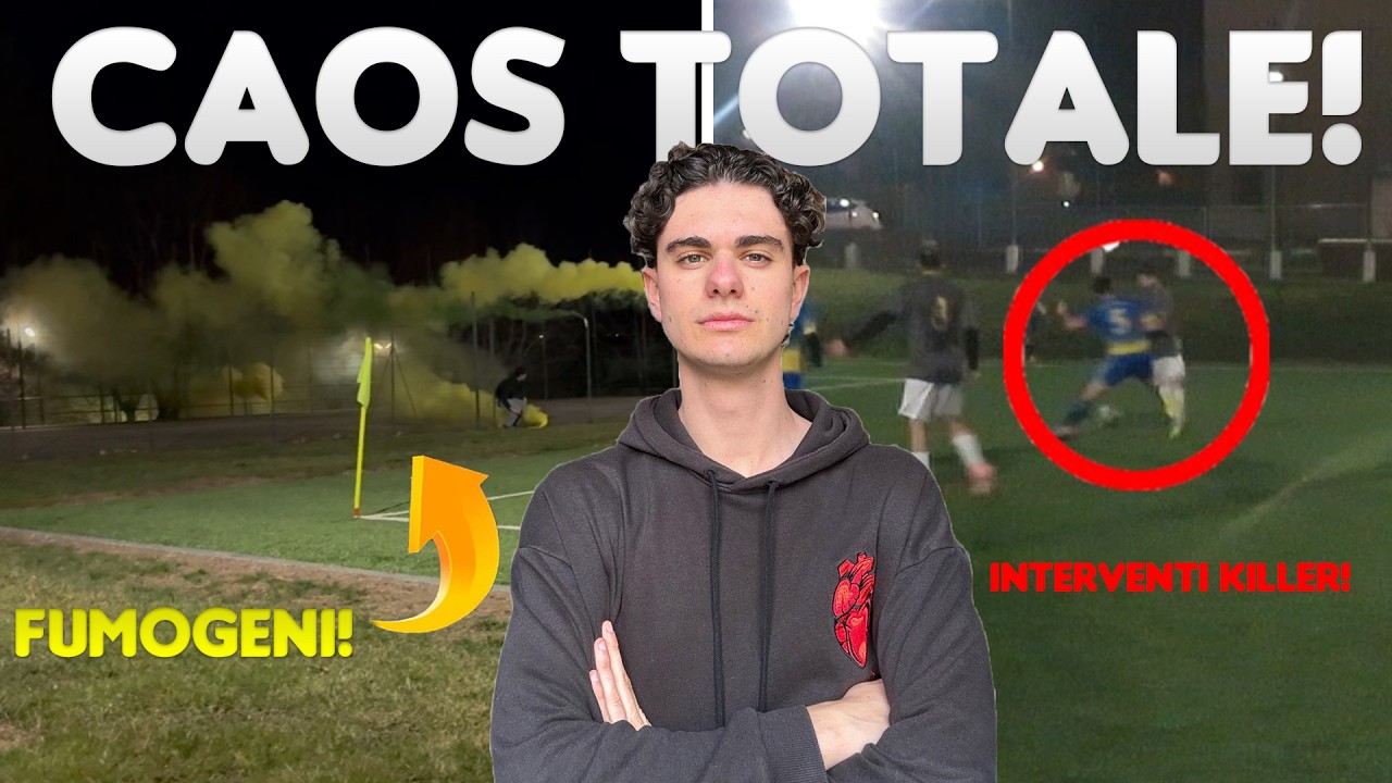 ⚽⚔INSULTI, MINACCE, FUMOGENI E TAKLE AGGRESSIVI! CAOS TOTALE NELLA 16a GIORNATA di CAMPIONATO!