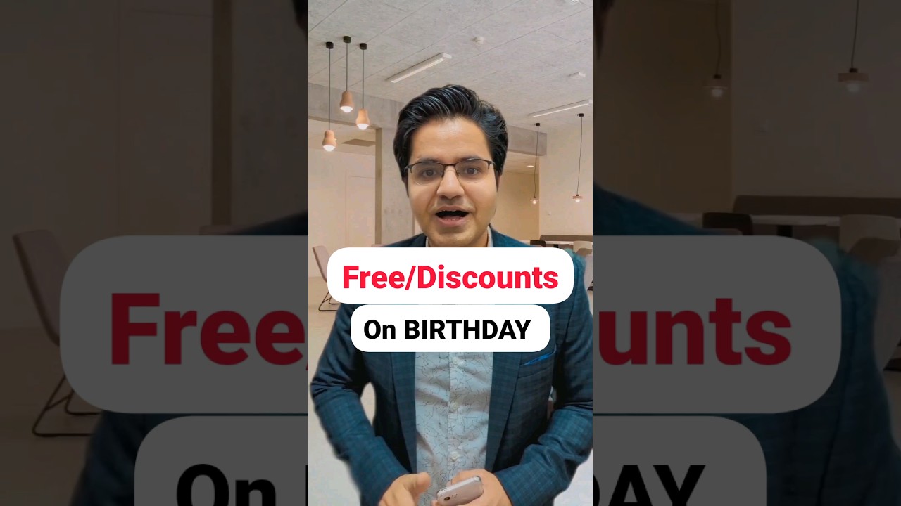 Free Food, Drink, Discounts, Coupons -  Freebies Stuff You Can Get on Your Birthday in India