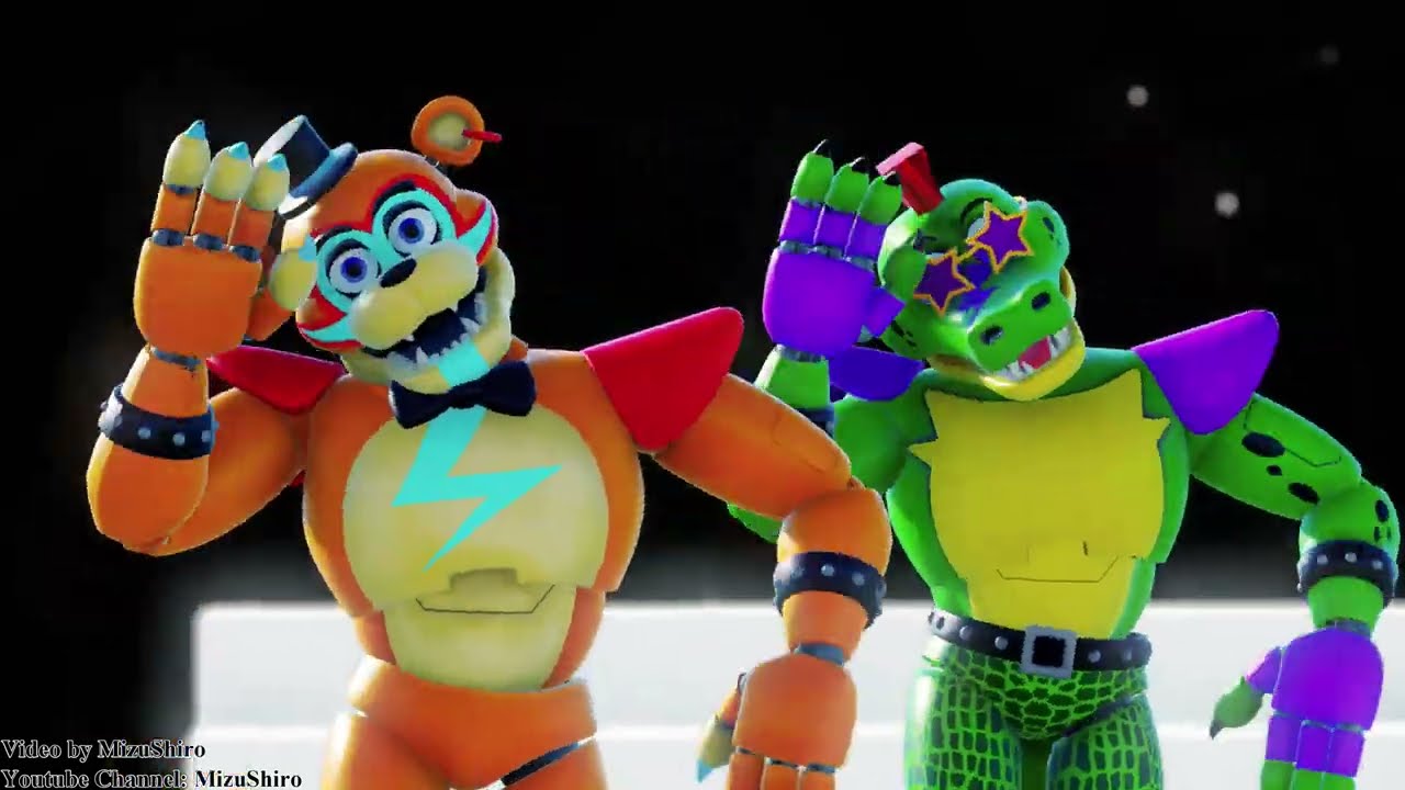 【MMD FNAF】Shake It Off (Freddy and Monty)【60fps】