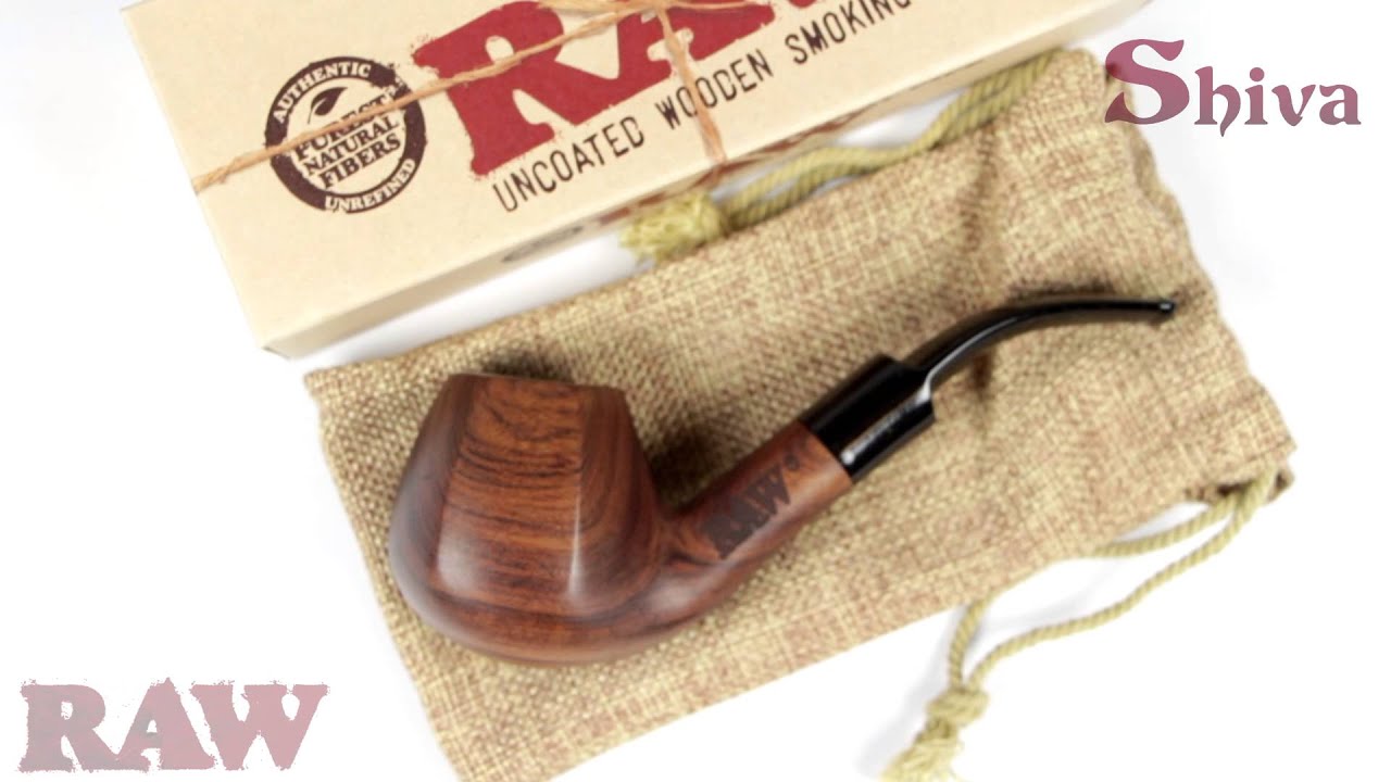 RAW Natural Wooden Pipe : Shiva Online