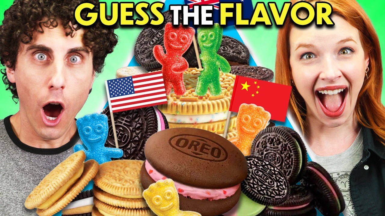 Guess The International Oreo Flavor! | Boys Vs. Girls