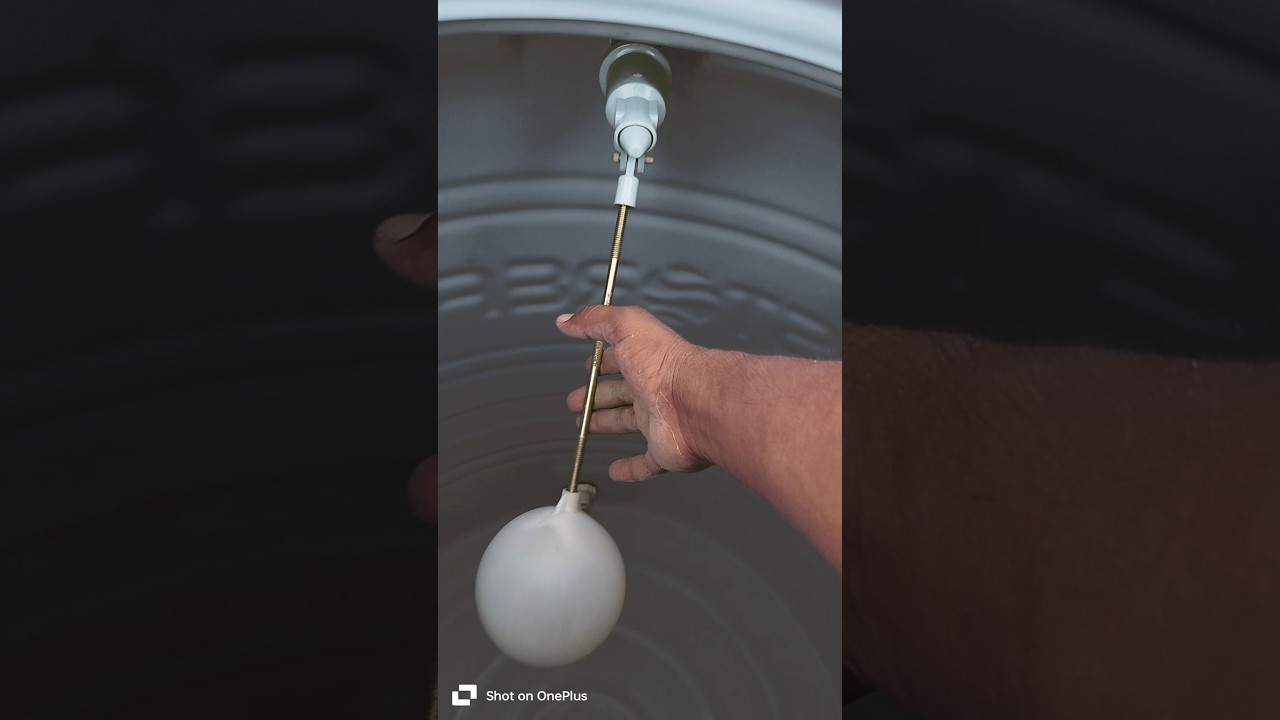 How to install float valve in water tank installation Adjusting Level Float valve fitting