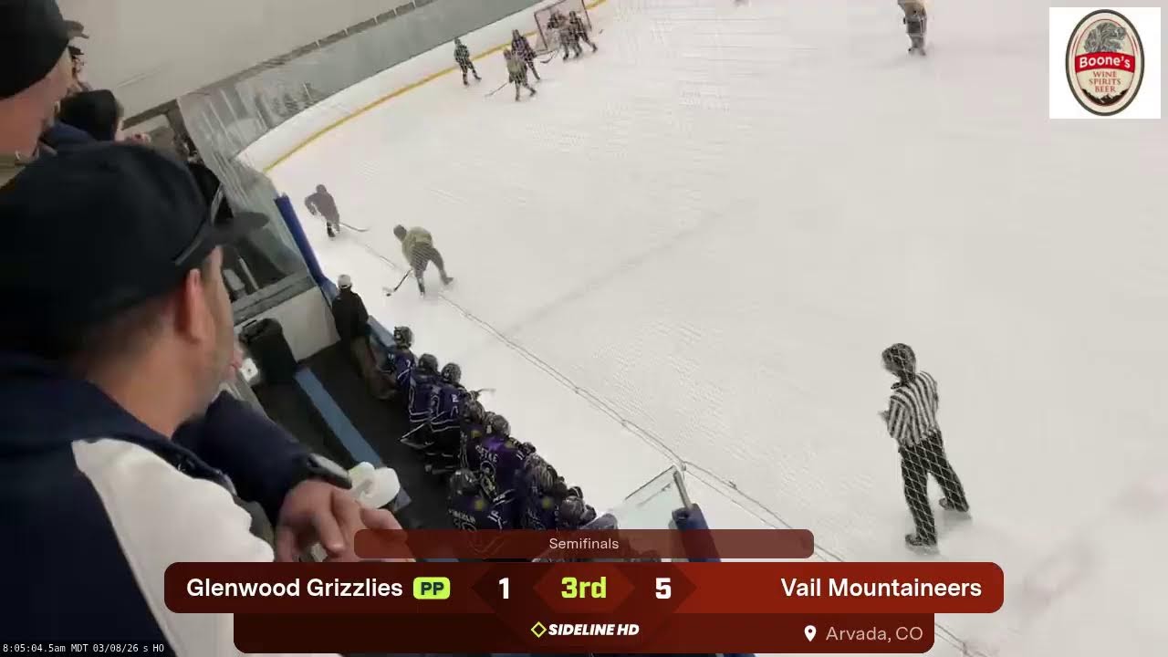 Vail Mountaineers vs. Glenwood Grizzlies (2026.03.08)