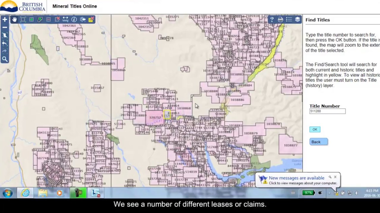 How to Acquire a Mining Claim in BC using Mineral Titles Online MTO