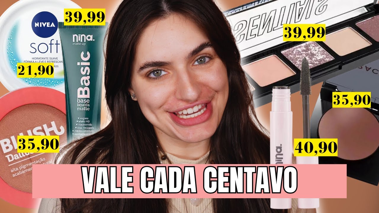 MAQUIAGENS BARATINHAS AT&Eacute; R$40 REAIS - uso e indico!