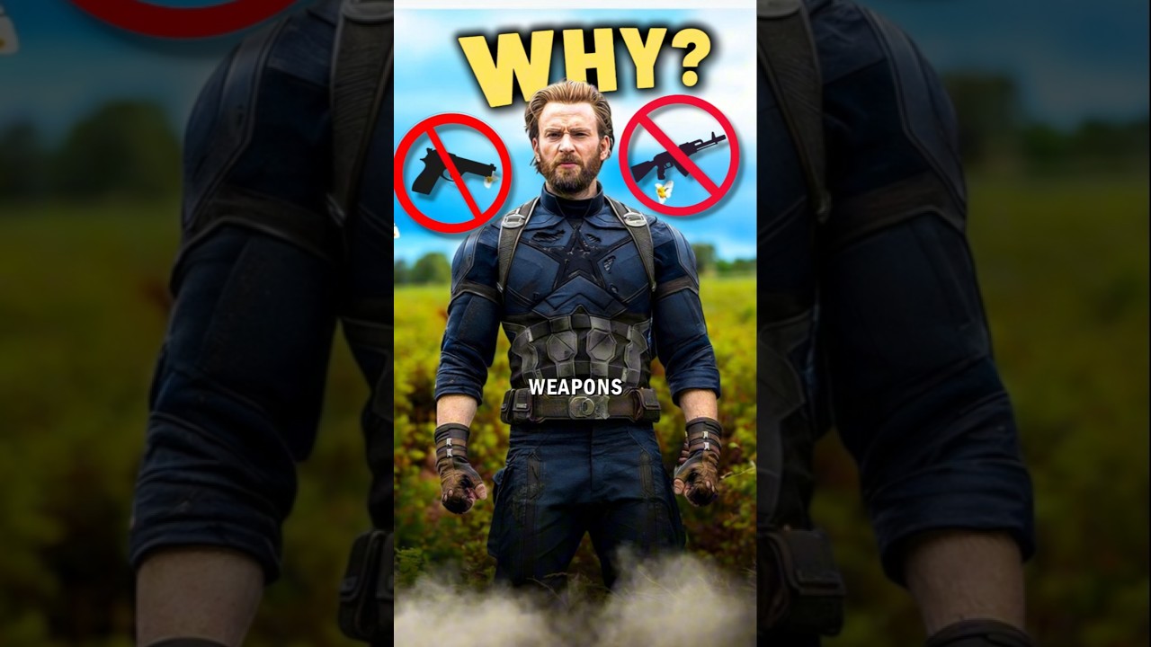 The actual Reason why Captain America stopped using guns?