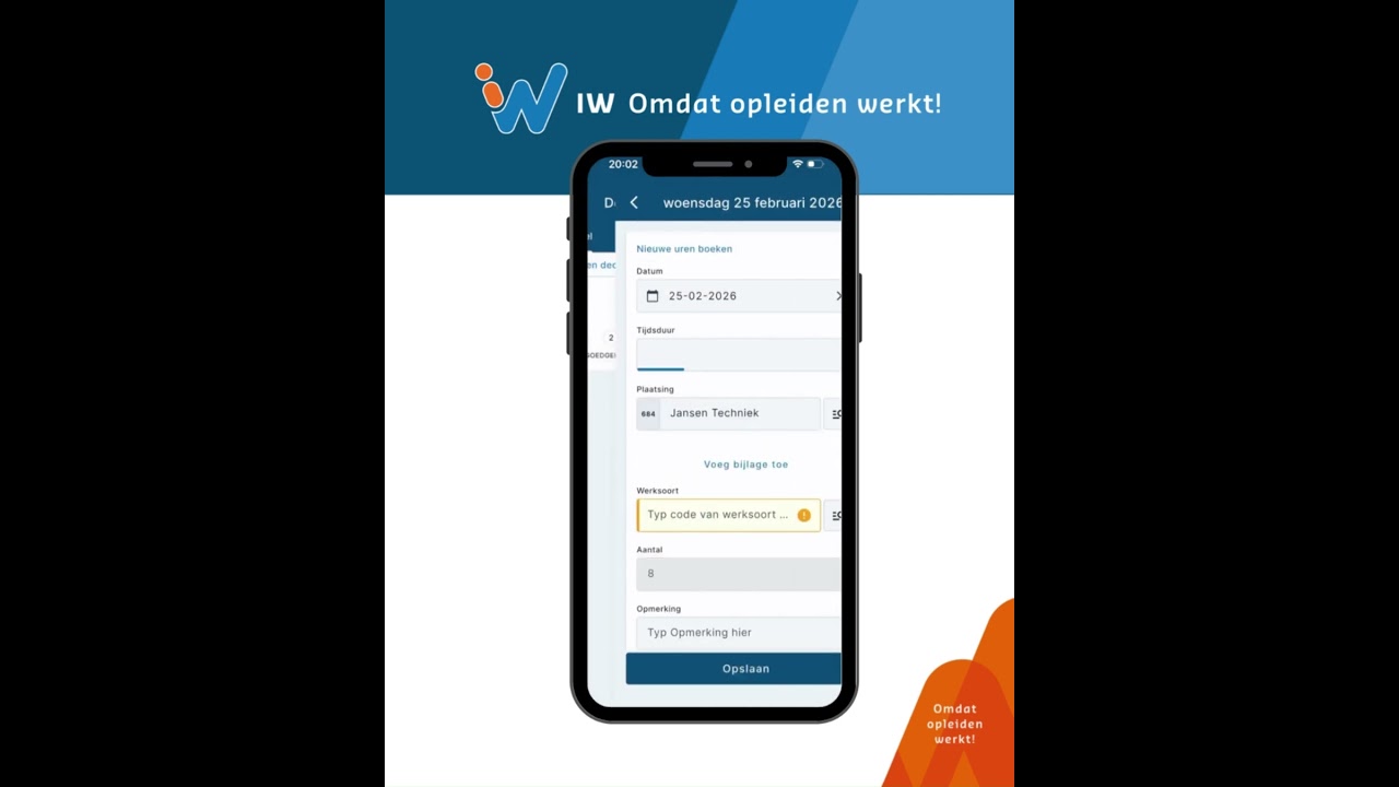 Uren boeken en declaraties Pocket App 2