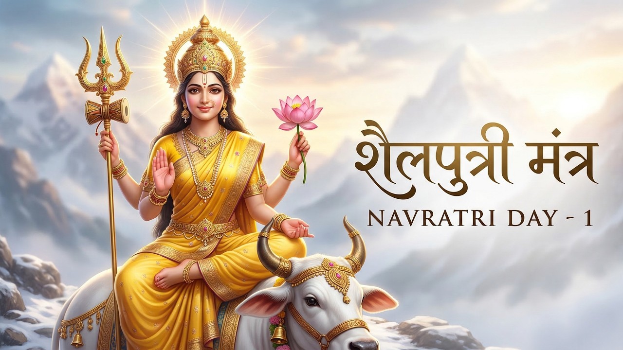 Maa Shailputri Mantra | Powerful Durga Mantra for Peace & Healing | Navratri 2026