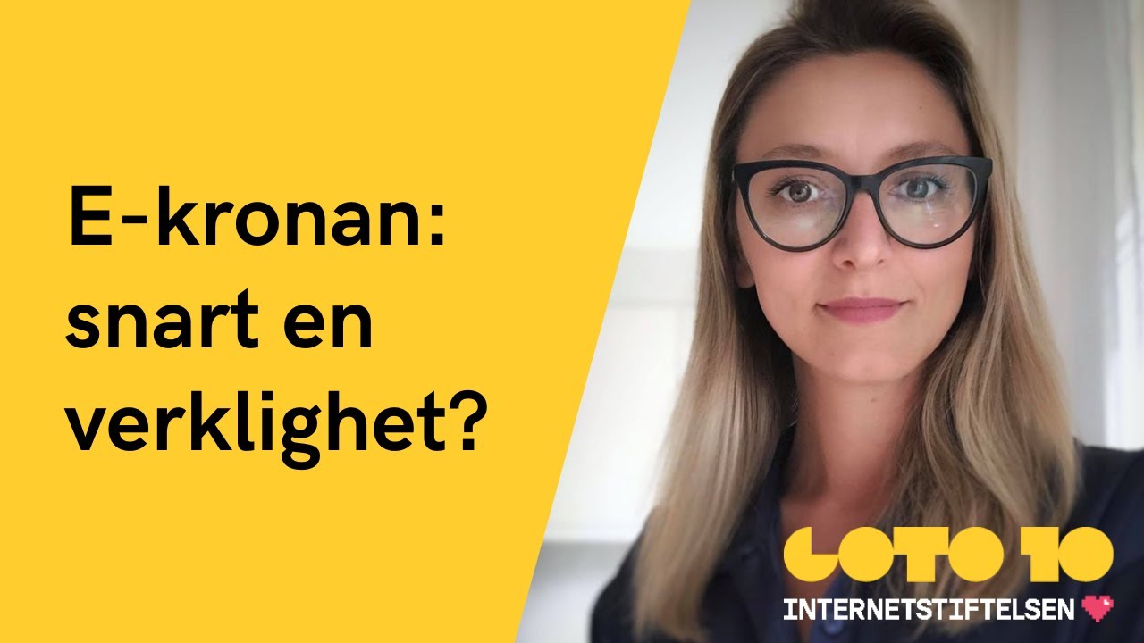 E-kronan &ndash; snart en verklighet?